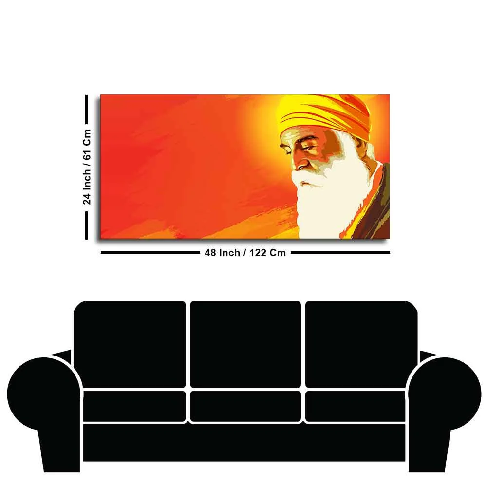 Shri Guru Nanak Dev Premium Wall Painting - Image 7