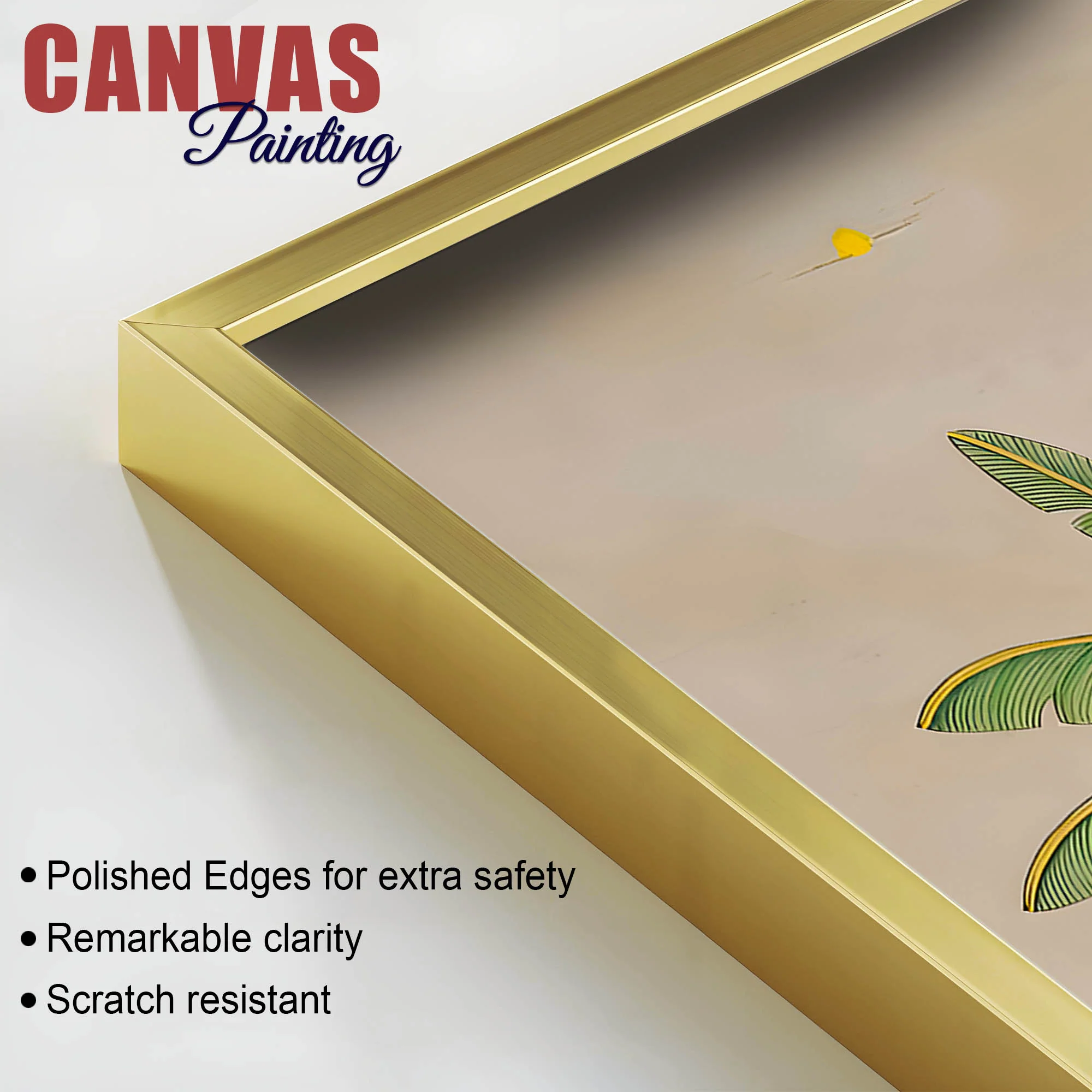 Shri Krishna with Gopis & Cows Pichwai Canvas Wall Painting – Traditional Indian Decor - Image 6