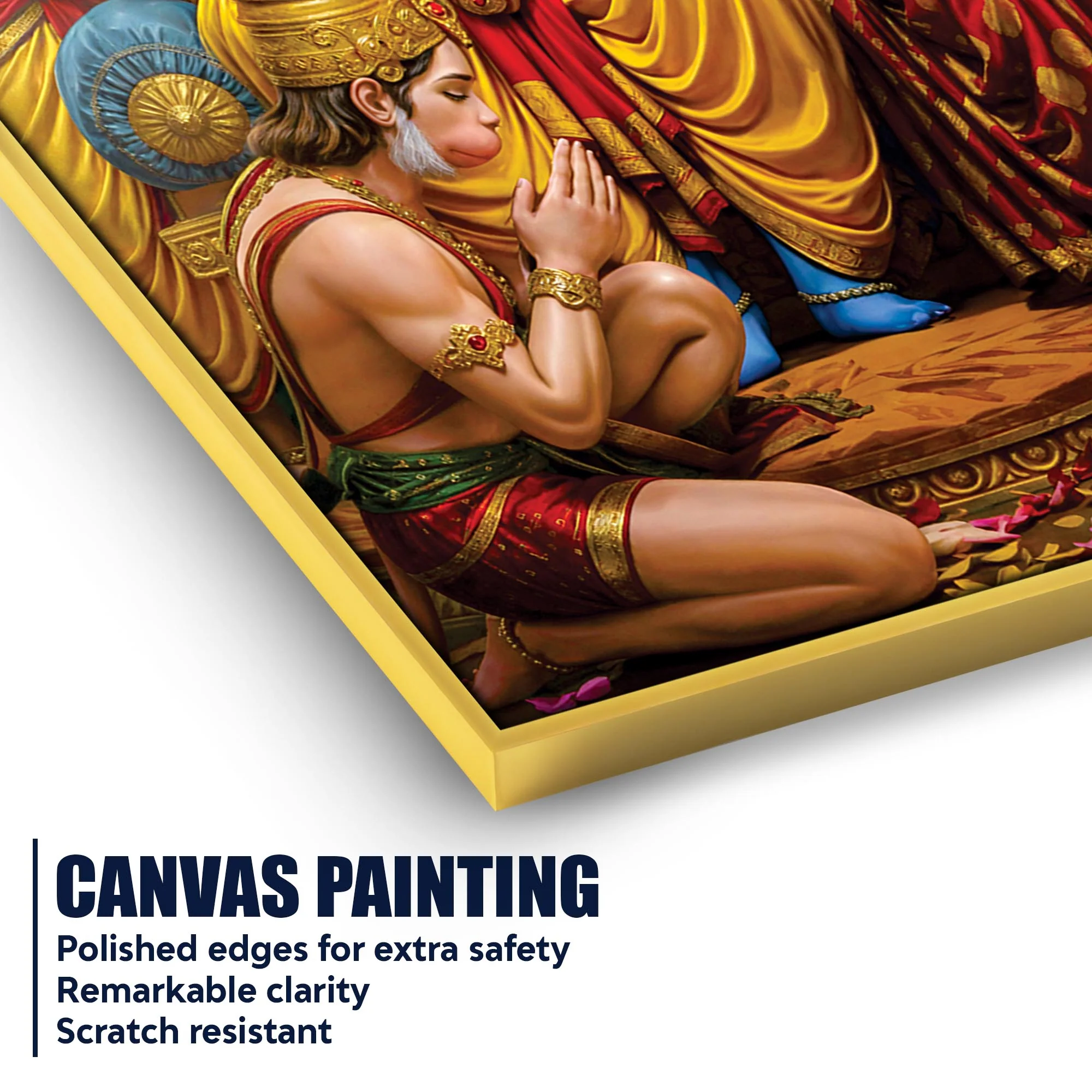 Shri Ram Darbar Painting | Divine Hindu Wall Art - Image 4