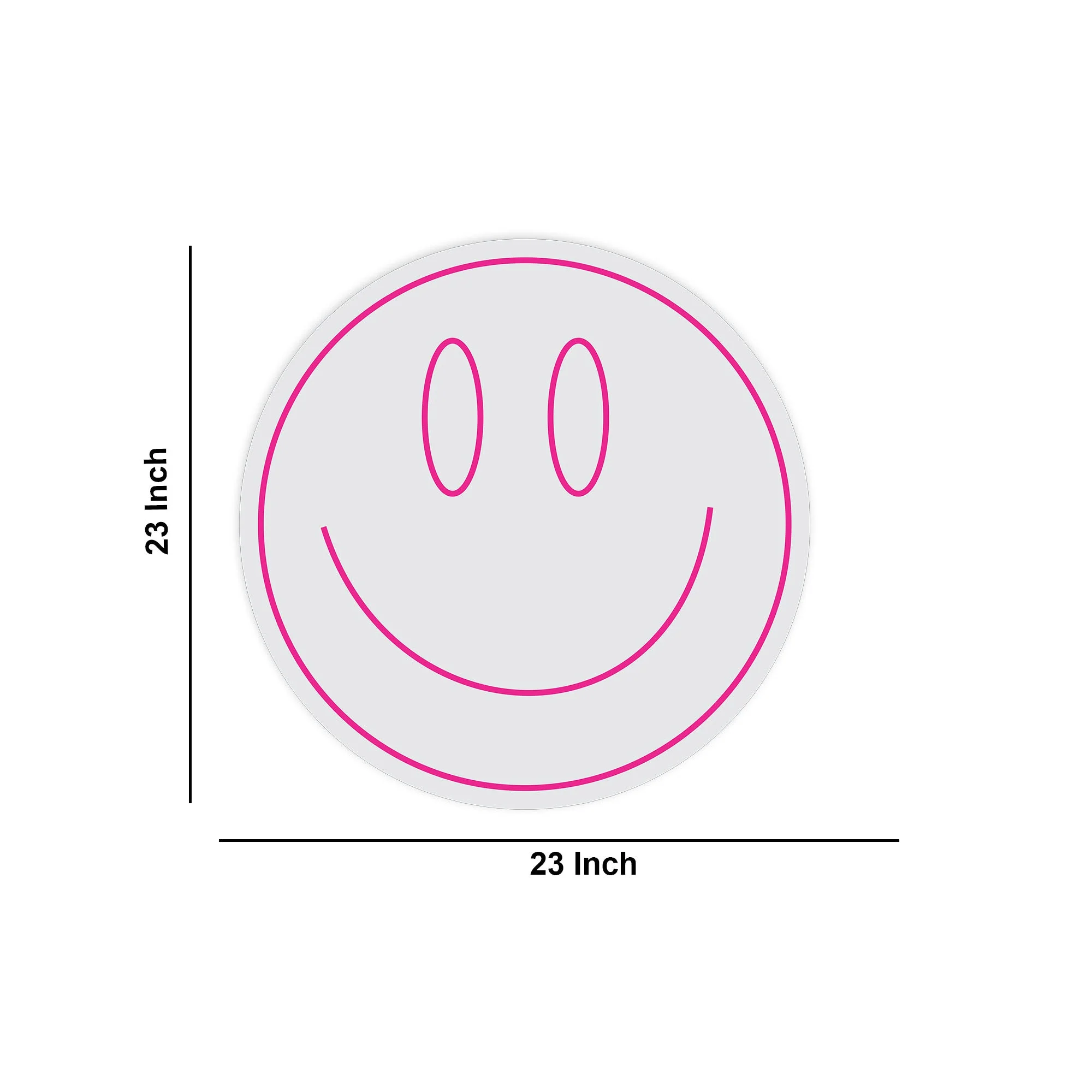 Smiley Face Emoji Neon Sign LED Light - Image 2