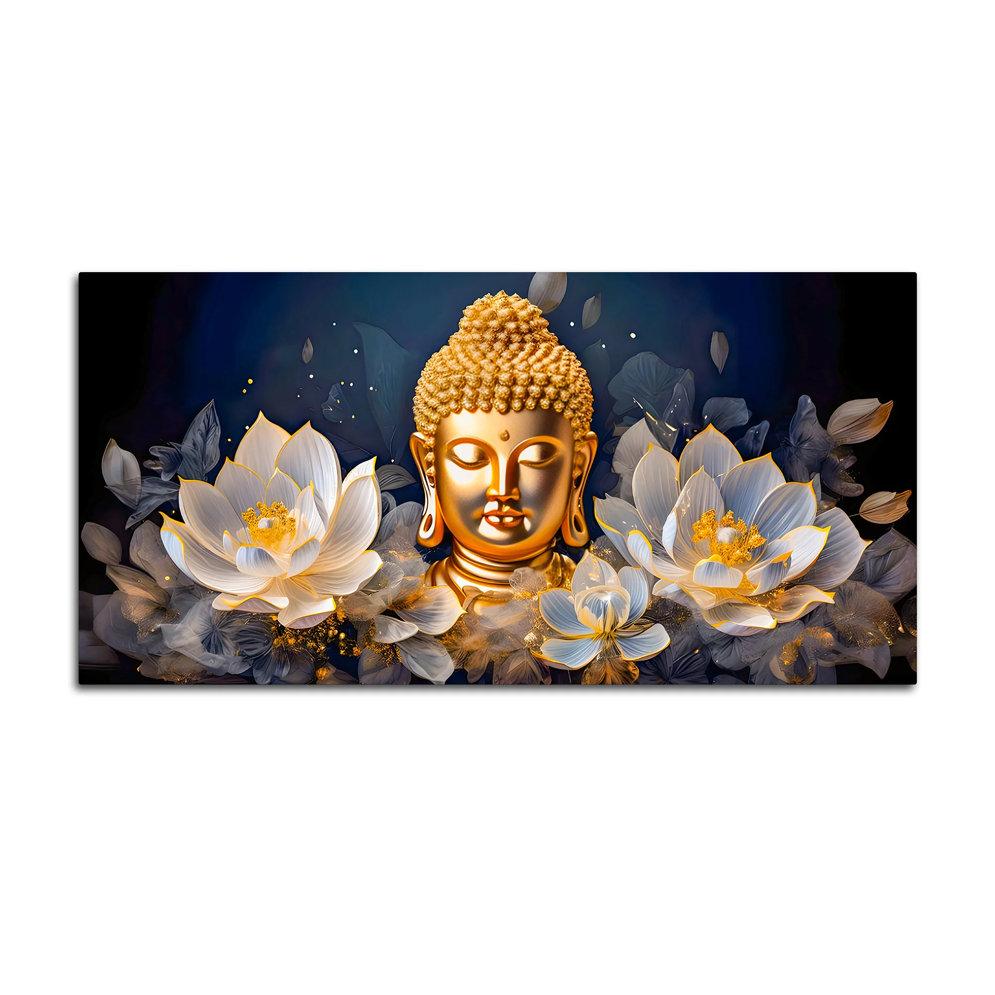 Spiritual Buddha Canvas Wall Art for Bedroom & Living Room - Image 4
