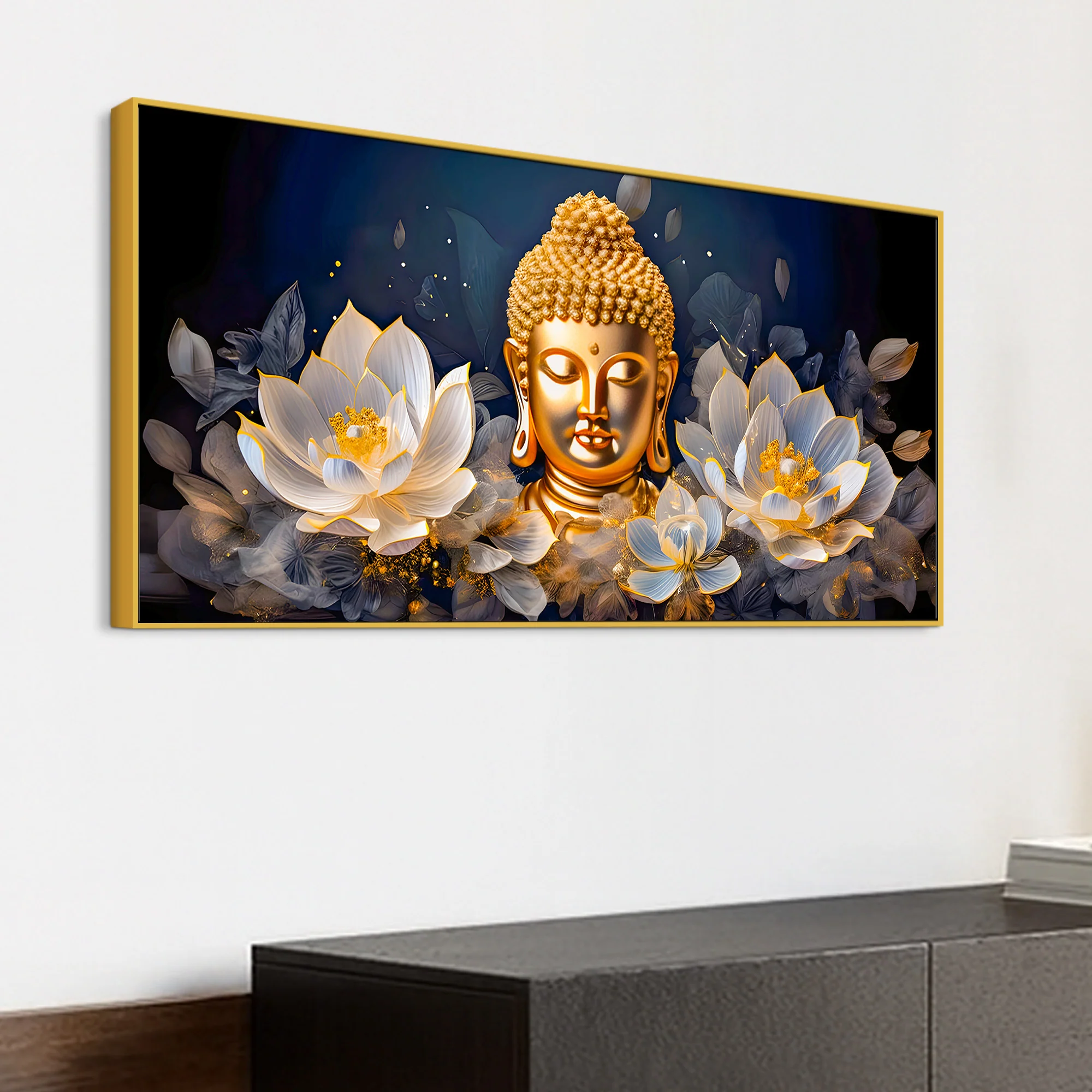 Spiritual Buddha Canvas Wall Art for Bedroom & Living Room - Image 5