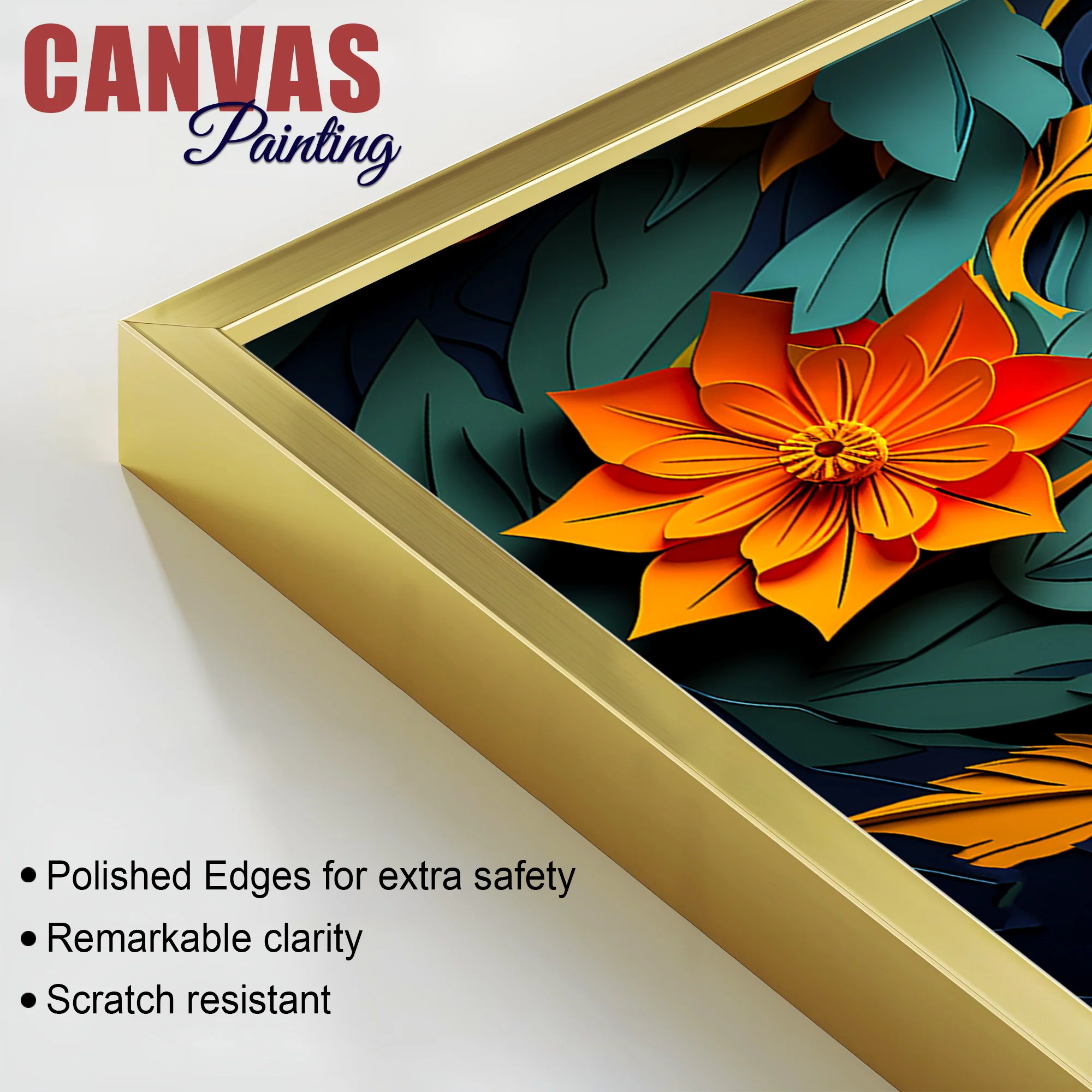 Spiritual Buddha Canvas Wall Painting for Serene Living Spaces - Image 6