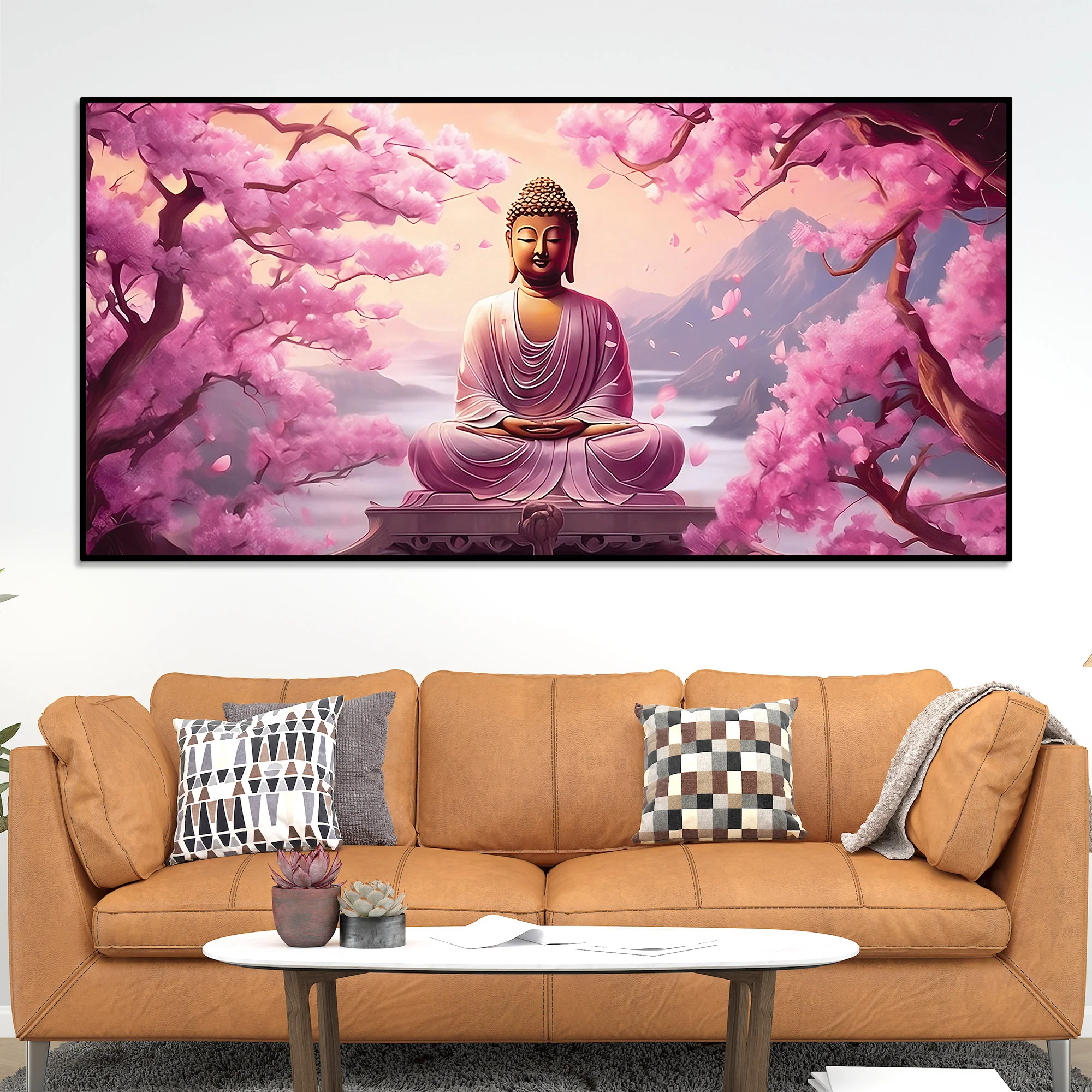 Spiritual Buddha Painting for Peaceful Interiors - Image 2
