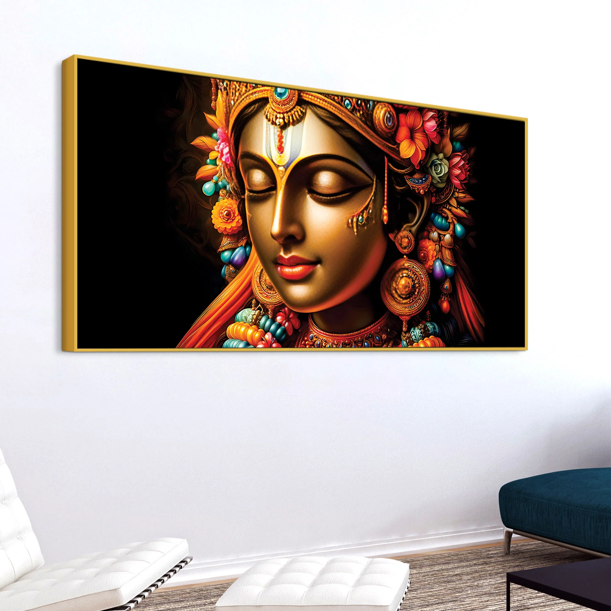Spiritual Canvas Painting for Peaceful Home Décor - Image 5