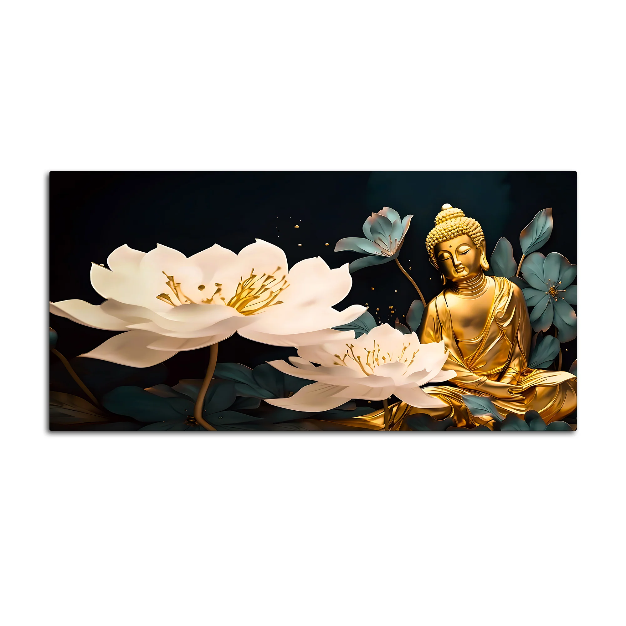 Spiritual Decorative Buddha Wall Painting for Home & Office - Image 4