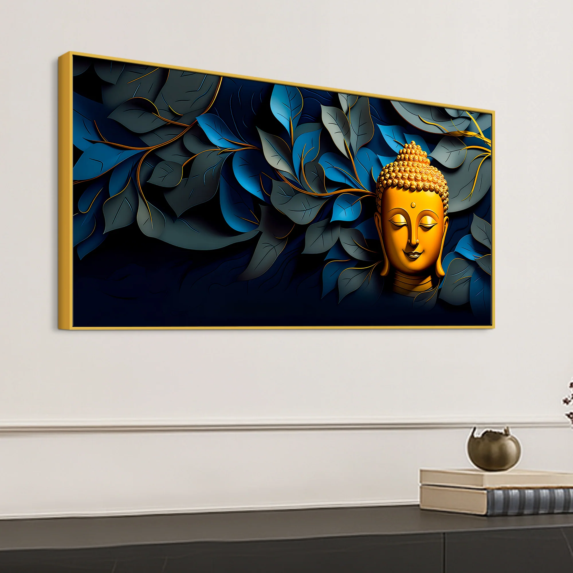 Spiritual Lord Buddha Painting for Home Decoration - Image 5