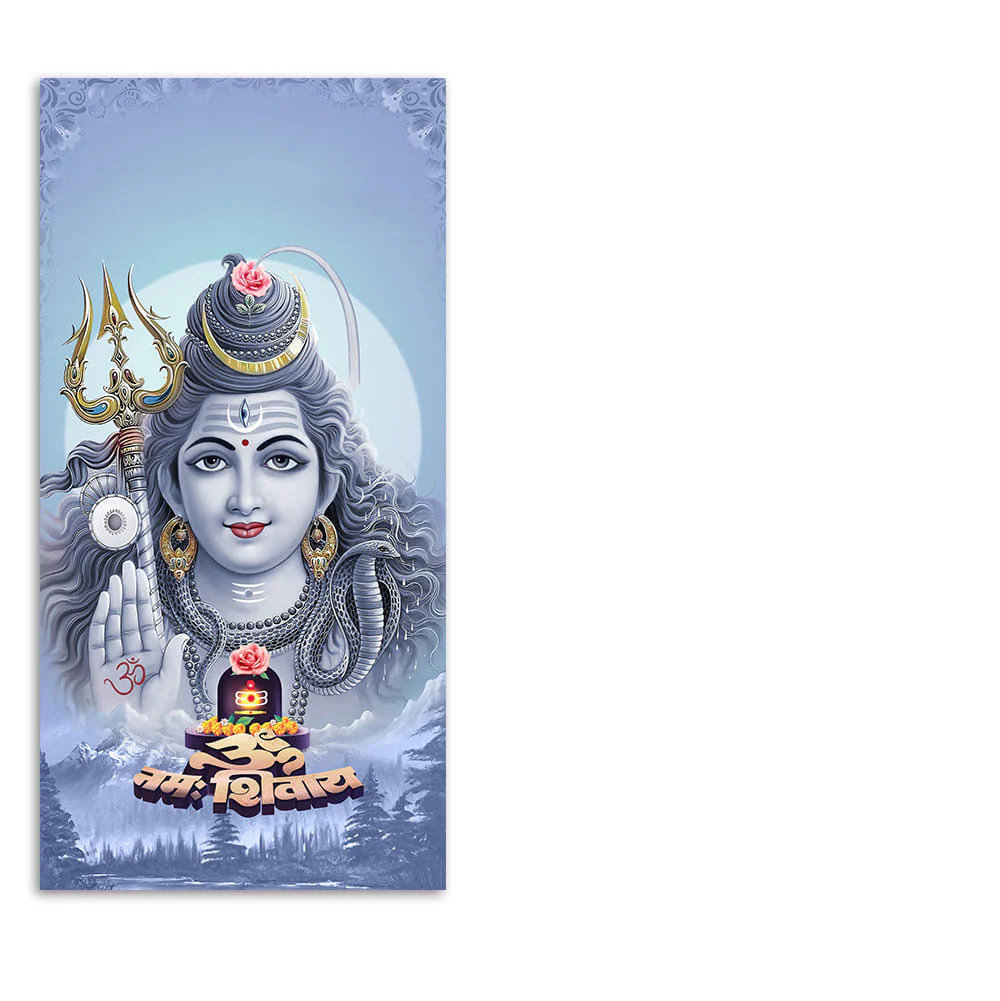 Spiritual Mahadev Premium Wall Painting - Image 4
