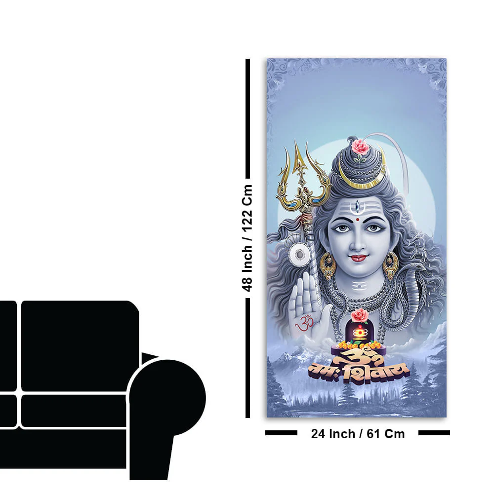 Spiritual Mahadev Premium Wall Painting - Image 7