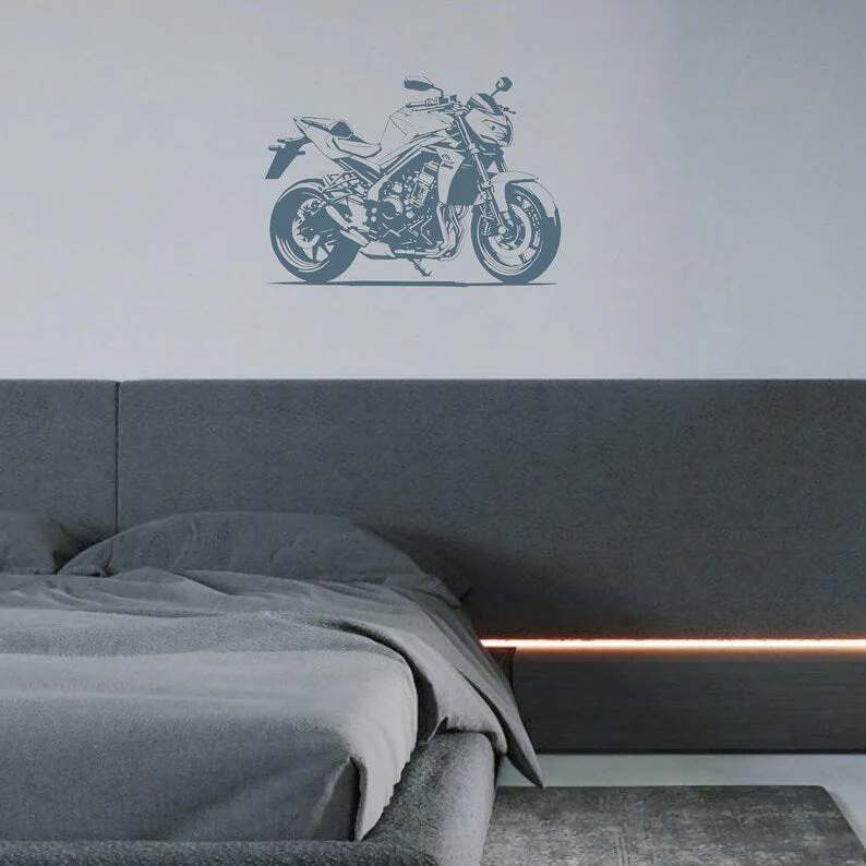 Sports Bike Metal Wall Art for Rider & Modern Home Décor - Image 2