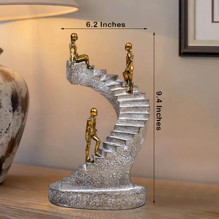 Stairway Your Growth Sculpture Artistic Table Decoration Showpiece - Image 5