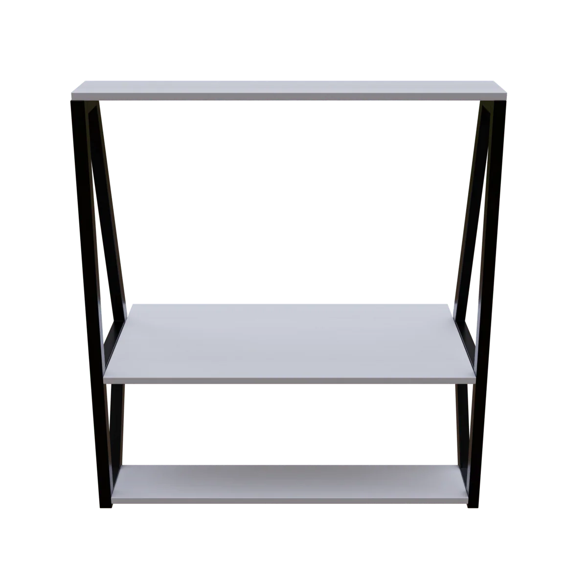 Stylish Wall Mounted Wooden Display Rack for Books & Desk Decor - Image 7