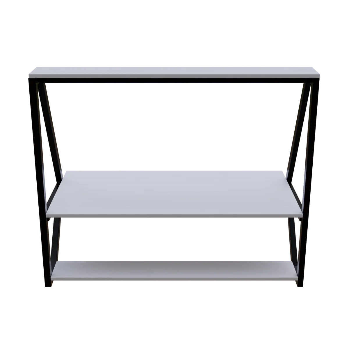Stylish Wall Mounted Wooden Display Rack for Books & Desk Decor - Image 9