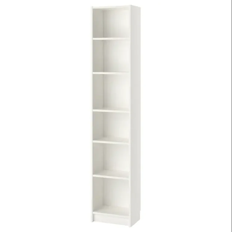 Tall Narrow Book Rack | Modern Wooden Bookshelf for Home - Image 6