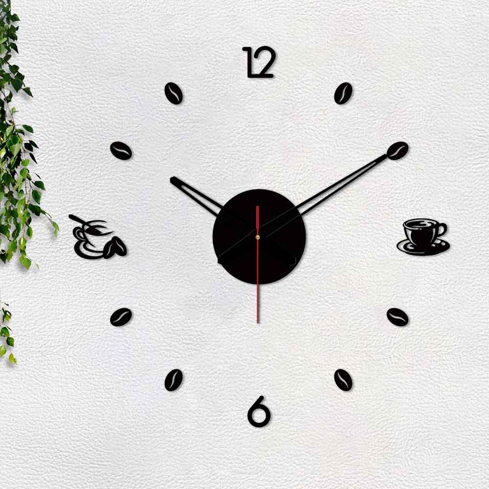 Tea Coffee Designer Big Size 3D Infinity Wall Clock - Image 5