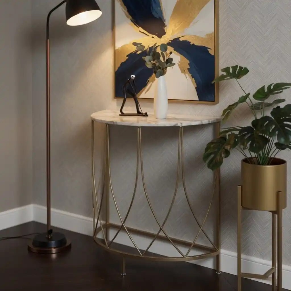 The Arcana Semi-Circle Premium Console Table - Image 4