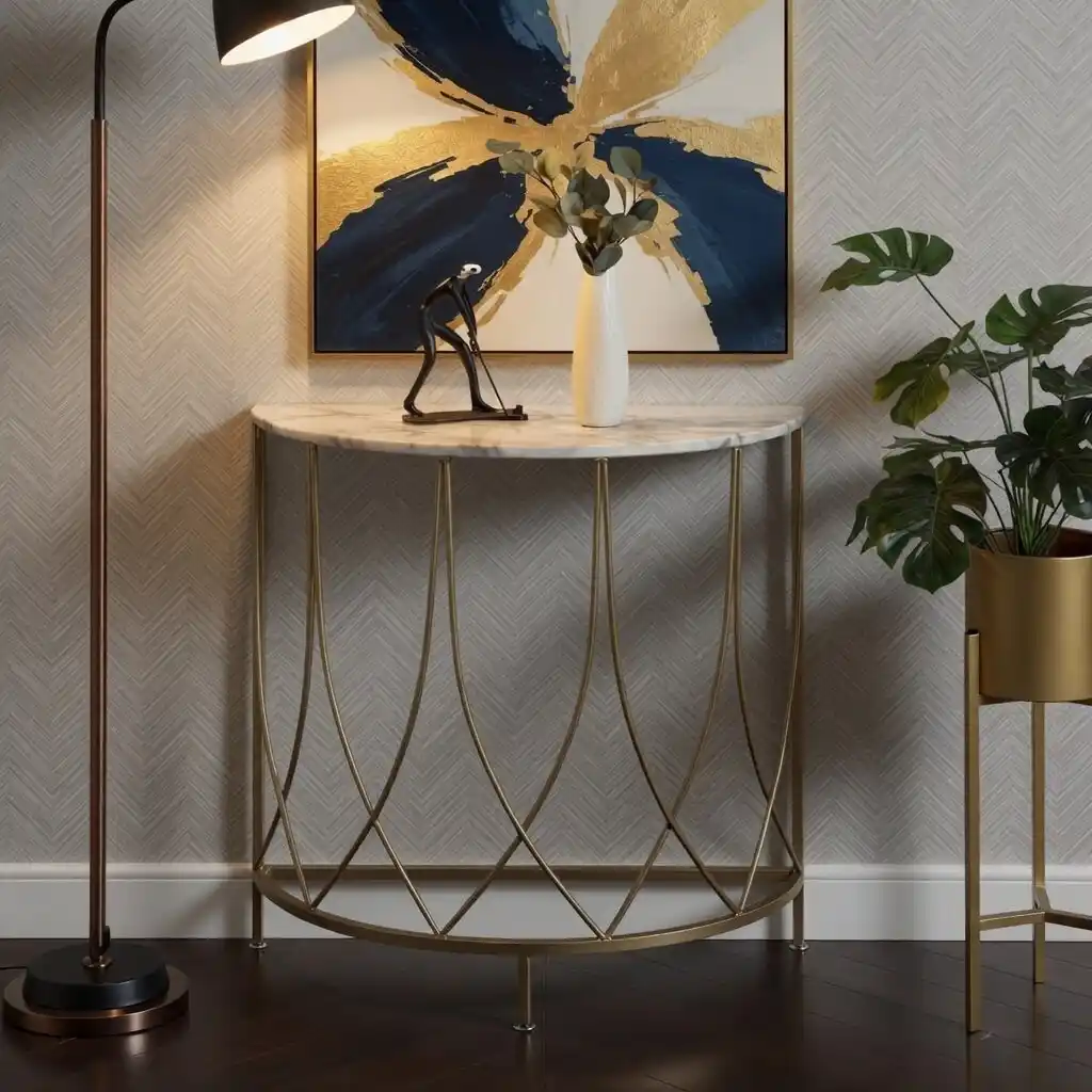 The Arcana Semi-Circle Premium Console Table - Image 7
