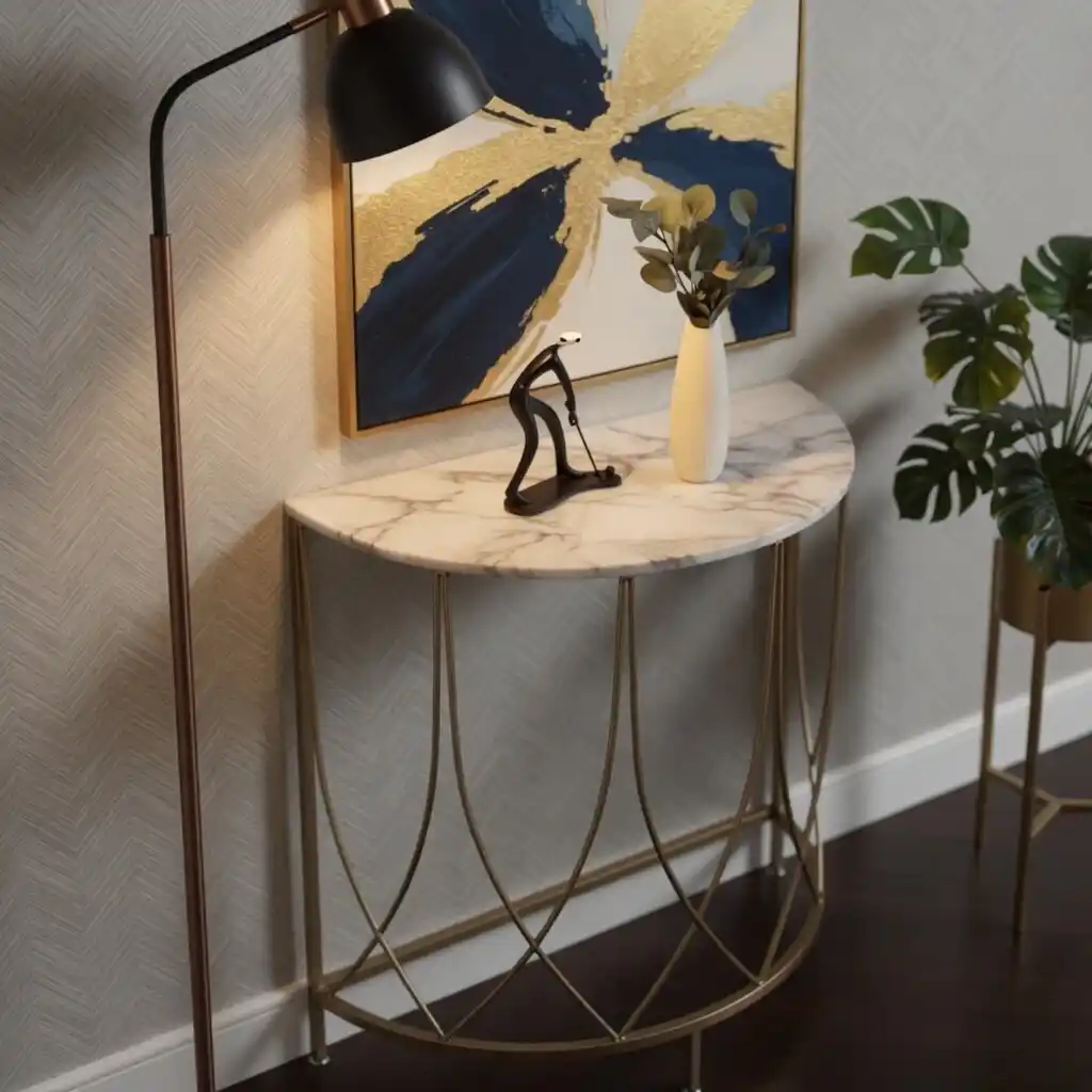 The Arcana Semi-Circle Premium Console Table - Image 8