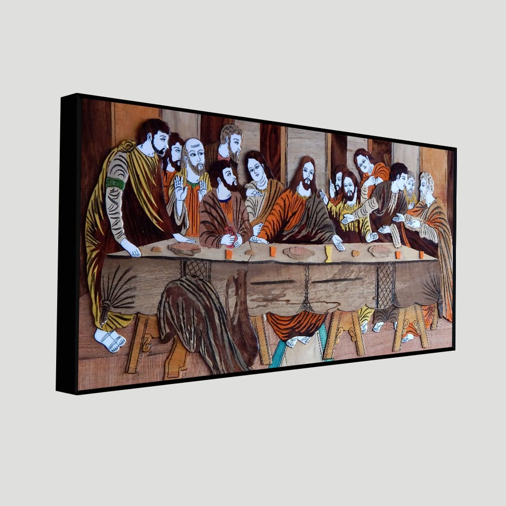 The Last Supper of Christ in Church Canvas Wall Painting - Image 5