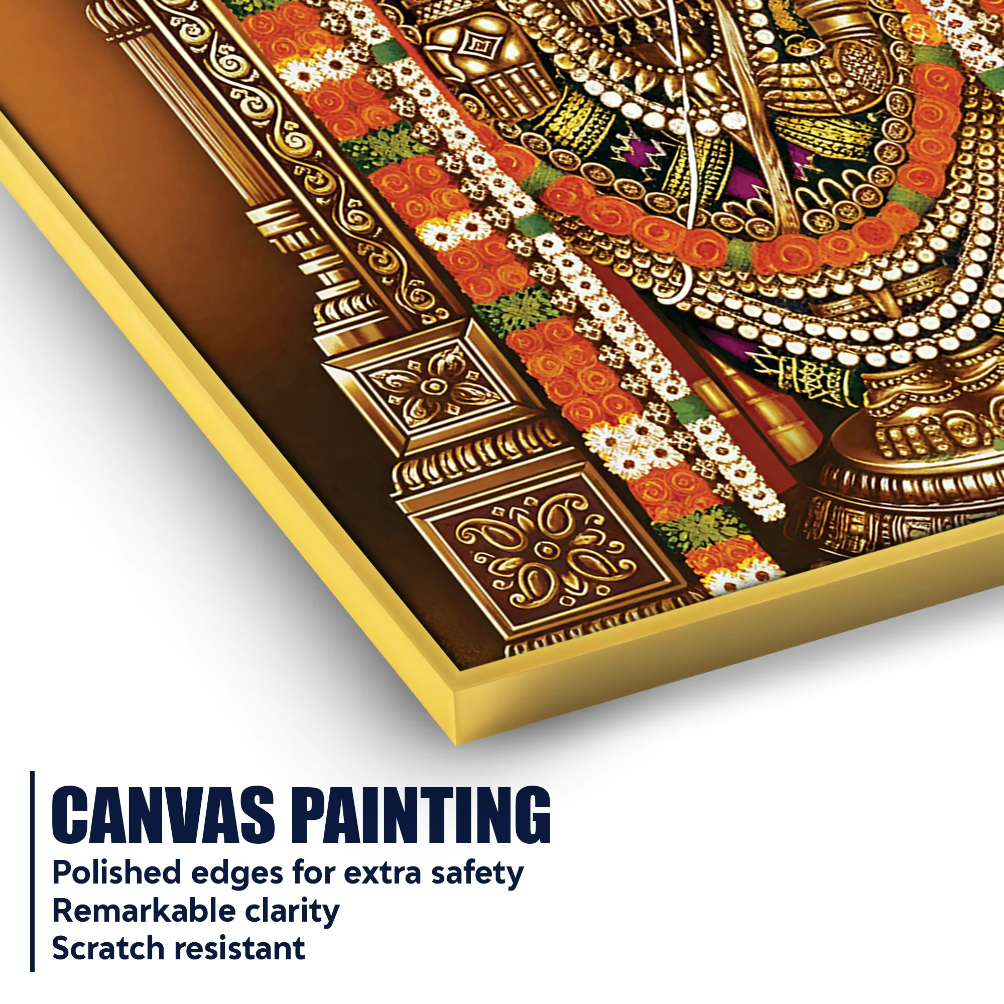 Tirupati Balaji Canvas Painting | Divine Wall Decor - Image 4