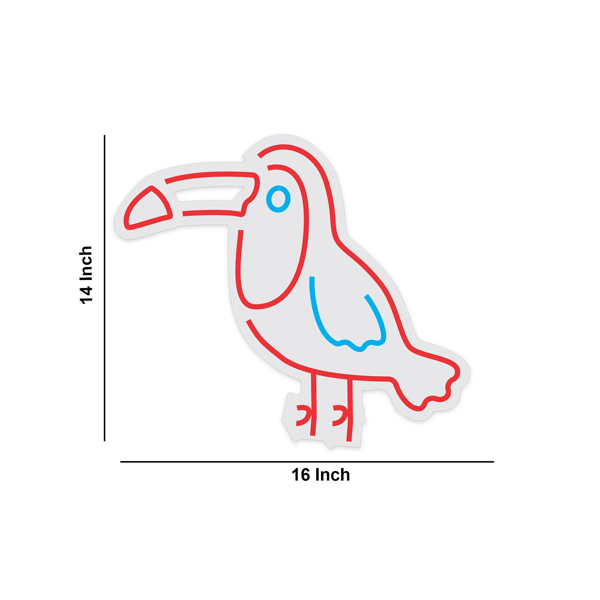 Toucan Bird Neon Sign LED Light - Image 3