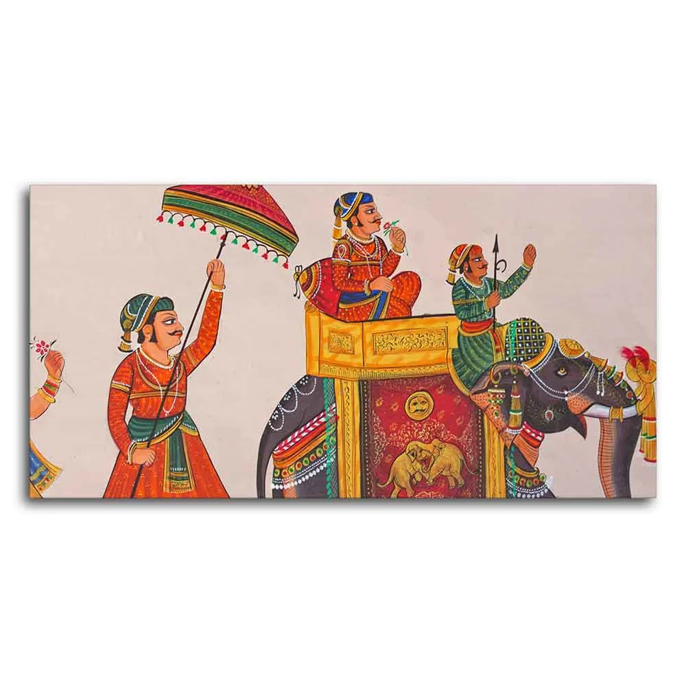 Traditional Indian Miniature Art Wall Painting - Image 5
