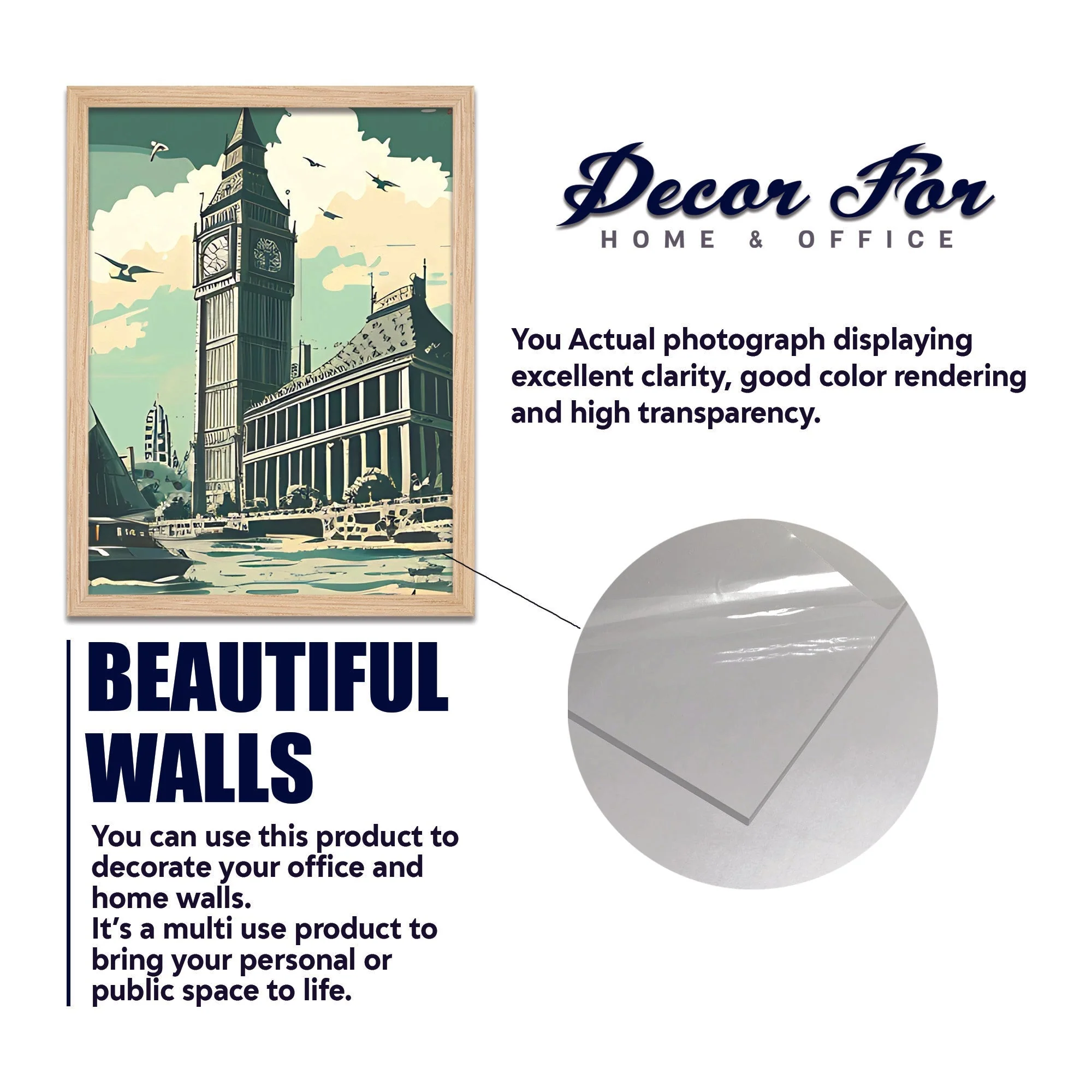 Travel is Life Beautiful Wall Frame Set of Four - Image 5