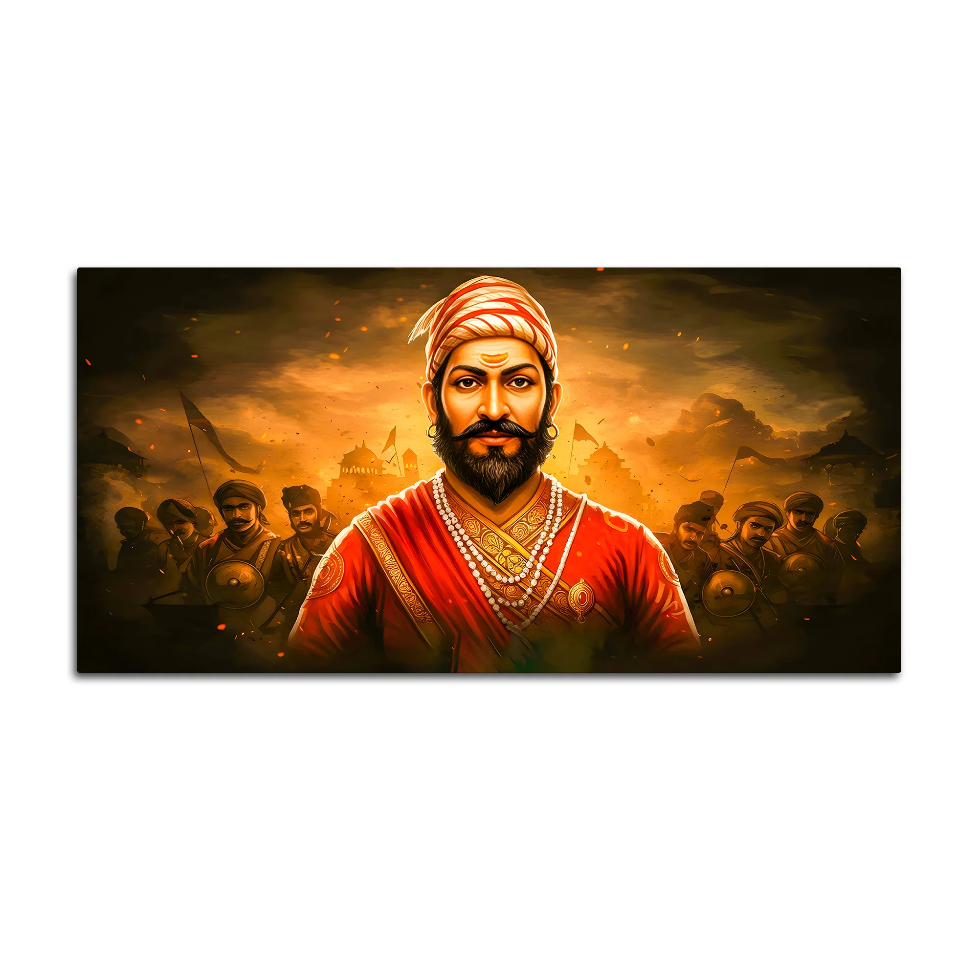 Veer Shivaji Maharaj Home Décor Painting - Image 4