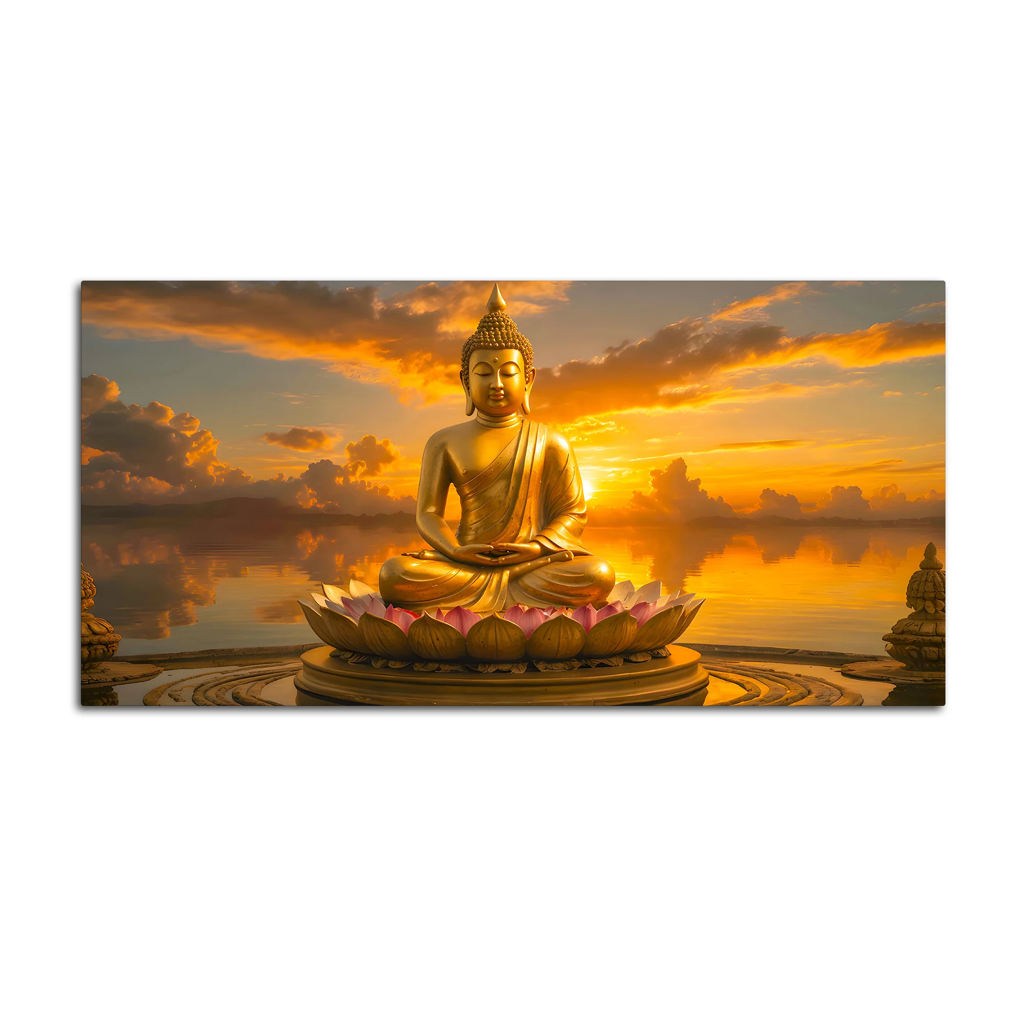 Wall Decoration Buddha Canvas Painting - Image 4