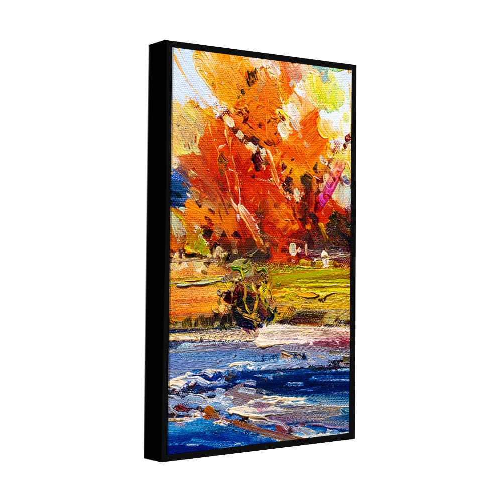 Watercolor Painting of Colorful Textured Art - Image 5
