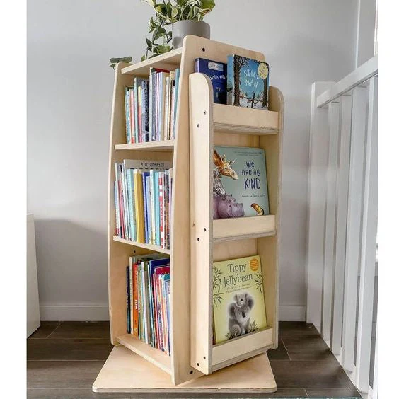 Wooden Book Rack for Kids |Book Organizer Shelf for Bedroom & Study Room - Image 2