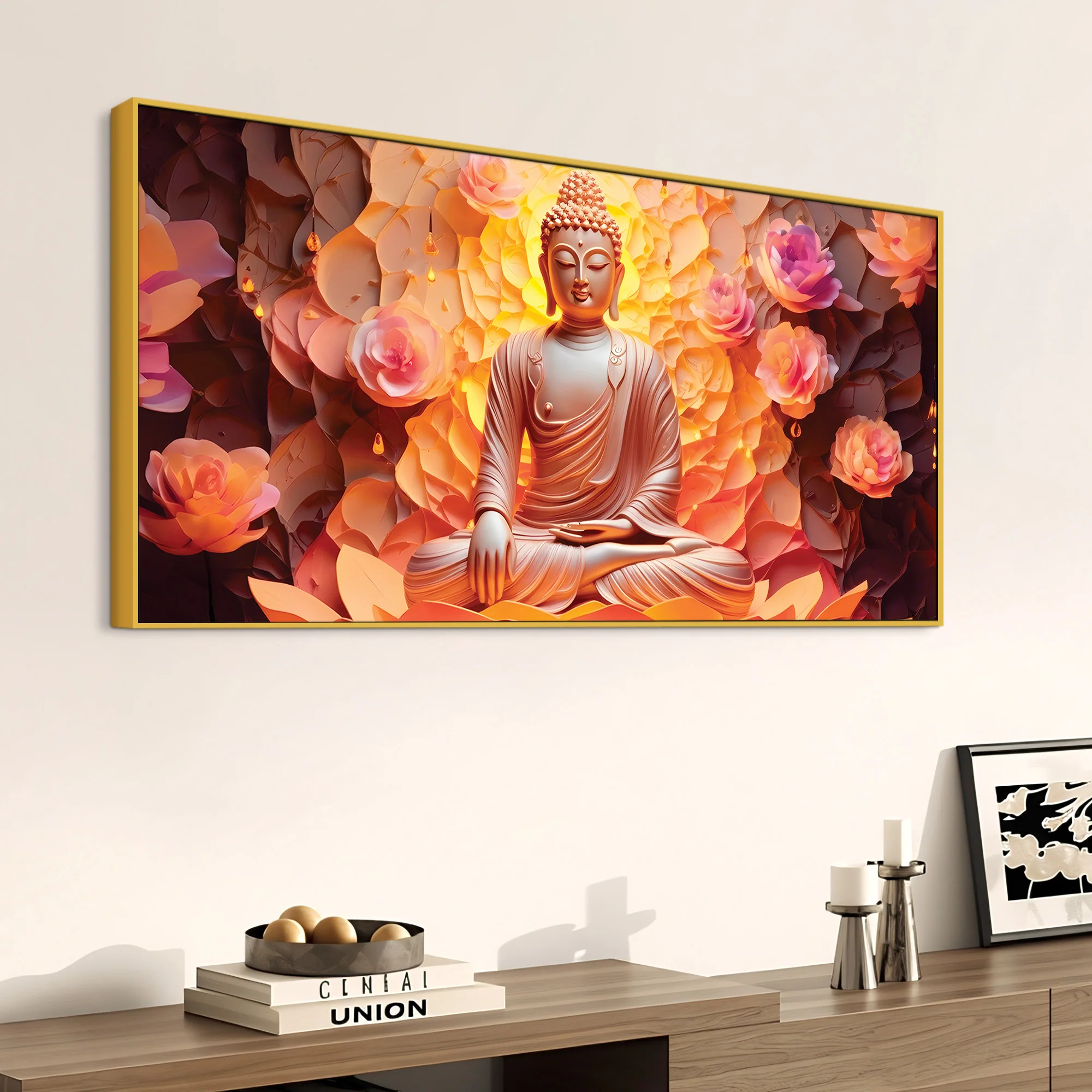 Zen Buddha Meditation Painting for Calm Interiors - Image 5