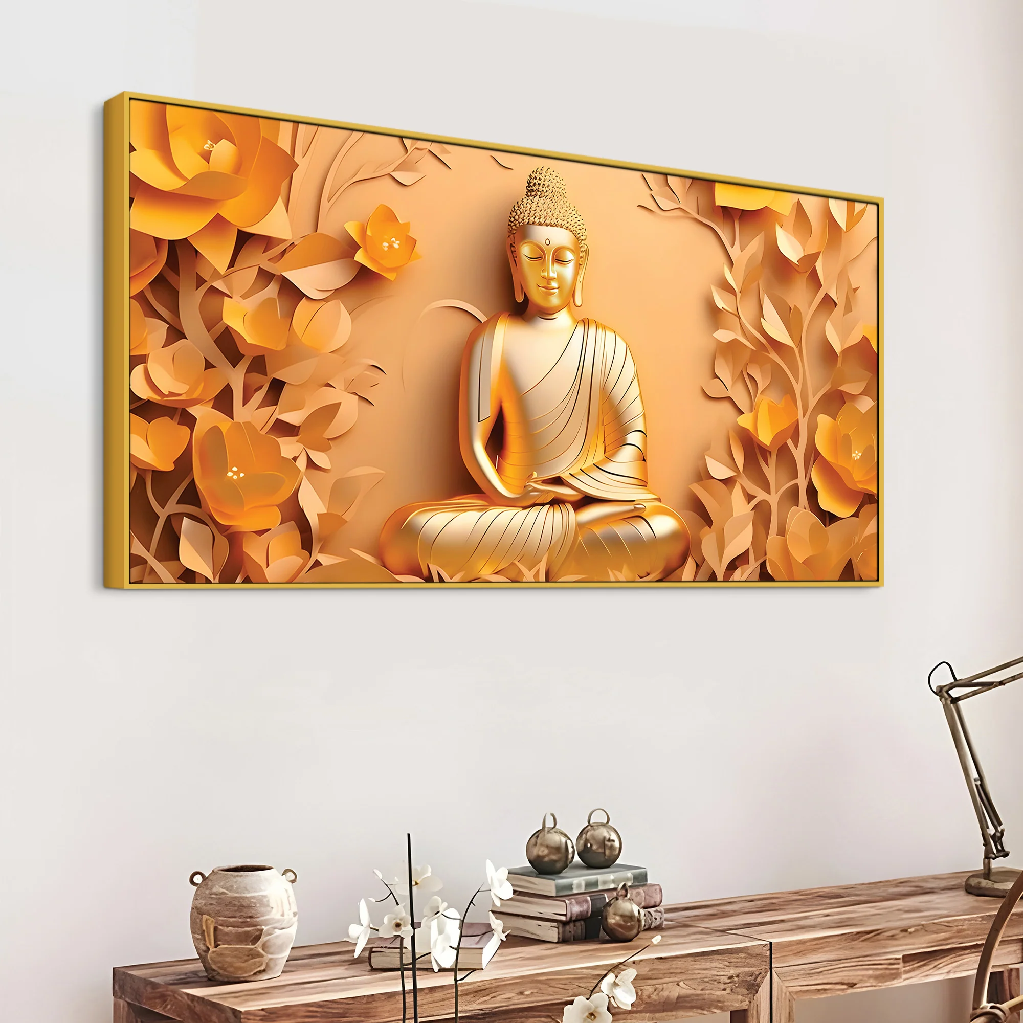 Zen Buddha Painting for Calm Living Spaces - Image 5